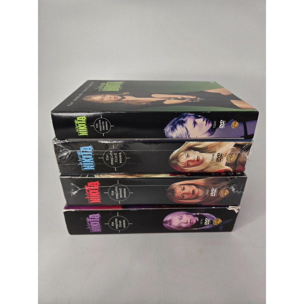 La Femme Nikita TV Series DVD Box Set Lot Seasons 1 2 3 4 (Season 2,3 SEALED)